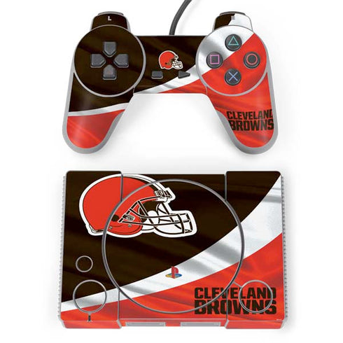 NFL Cleveland Browns PlayStation Classic Bundle Skin